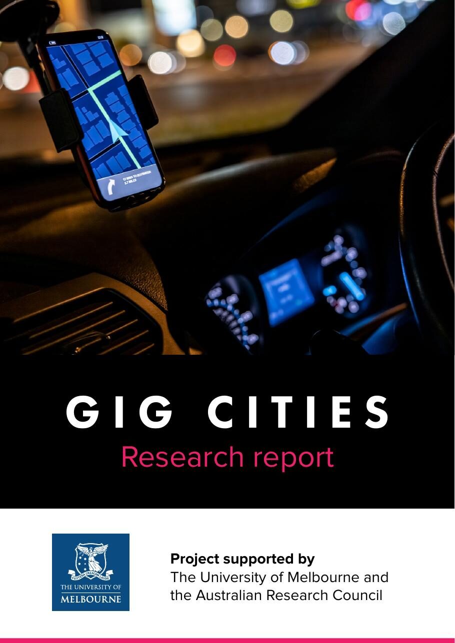 Gig Cities Research Report, University of Melbourne